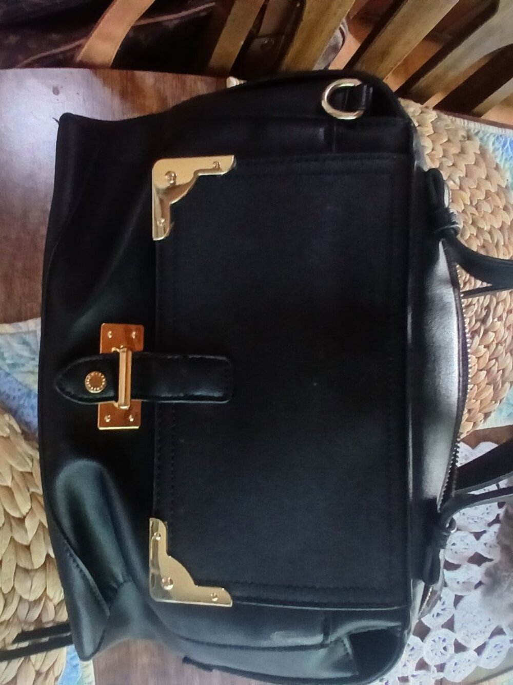 BCBG Generations Black Shoulder Bag